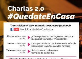 La Municipalidad ofrece charlas online gratuitas