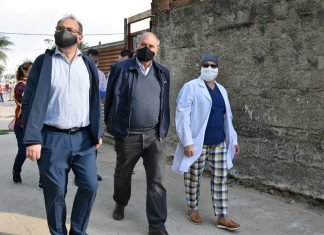 Virgen de los Dolores: Tassano coordinó un gran operativo de fumigación y búsqueda de febriles