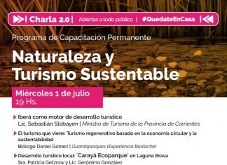 Charla 2.0 sobre Naturaleza y Turismo Sustentable