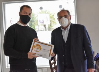 Espacio Seguro: Tassano entregó certificación a un local comercial de la ciudad