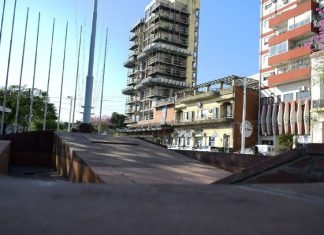 La Municipalidad restaura el histórico monumento a San Martín ubicado en Costanera