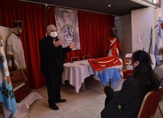 La Municipalidad organizó una exposición sobre la vida y obra de San Martín
