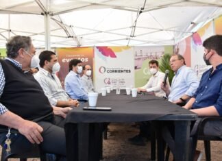 Tassano, en el Parque Industrial Santa Catalina: “Corrientes es una provincia de trabajo y la ciudad está en esa línea”