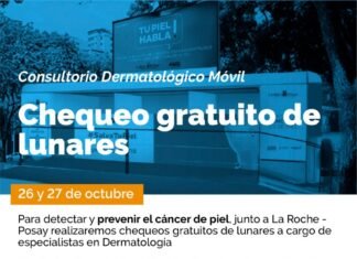 Durante dos días habrá testeos dermatológicos gratuitos en la plaza La Cruz