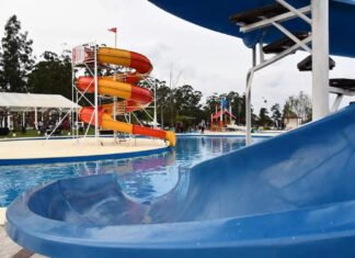 Monte Caseros habitó el Parque Acuático Termal