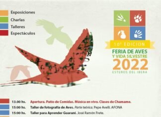 Los Esteros del Iberá se prepara para vivir su 10 ° Feria de Aves y Vida Silvestre 2022