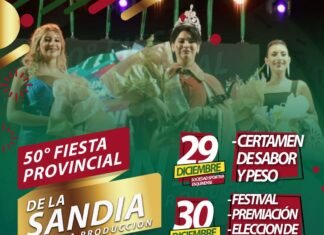 Esquina se prepara para vivir a pleno la 50 edición de la Fiesta Provincial de la Sandía
