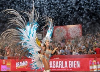Con un gran desfile de comparsas del interior en el “Nolo Alias”, se despidieron los Carnavales Correntinos 2023
