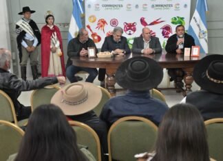 Se presentó el 11° Encuentro de Jinetes y Agrupaciones Tradicionalistas de Yatay Tí Calle