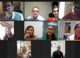 Planificación y desarrollo a través de reuniones virtuales con referentes de los corredores turísticos