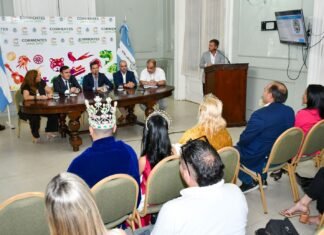 Empedrado presentó la Fiesta Provincial del Rio en Casa de Gobierno