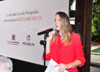 Valdés participó de la distinción de La Alondra en la inclusión de la Guía Michelín